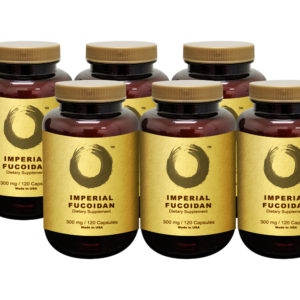 Imperial Fucoidan Pure-Brown Seaweed Extract Cell Immunity (6 x 120 capsules/300mg)